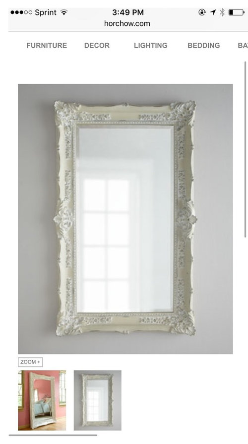Mirror Over Buffet