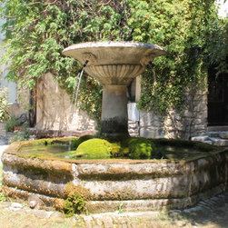Landscaping Mediterranean Style - Outdoor Fountains And Ponds