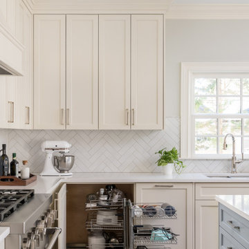 Transitional Cottage Kitchen - Atlanta