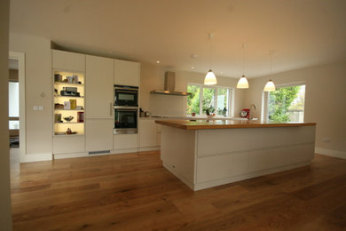 Contemporary Handle-less kitchen