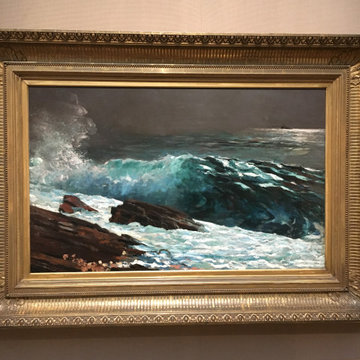 Original Painting by Winslow Homer hanging in the Toledo Museum of Art