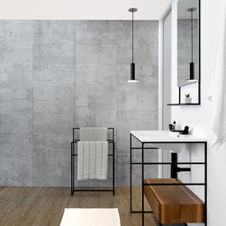 Mirror, Vanity and Towel Holder - C2 Collection - Bathroom Vanities And Sink Consoles