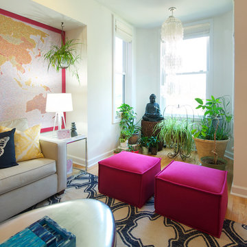 Bohemian Modern Eco-Friendly DC Row House