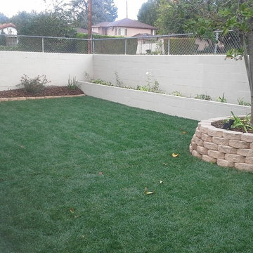 Raised Planters as Seating Walls
