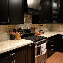 corner glass cabinets