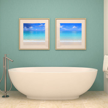 Tropical Coast Beach & Water Art - Fine Art Photography - AQUA