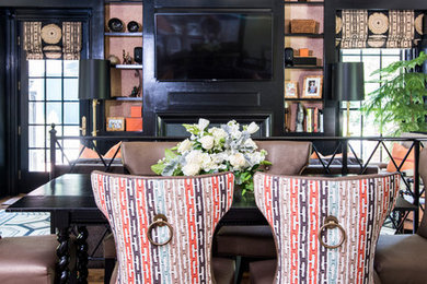 Inspiration for a transitional dining room remodel in Louisville