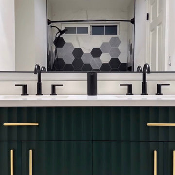 Millstone guest bathroom