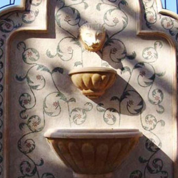 Flowery Mosaic Pattern Art I Mozaico