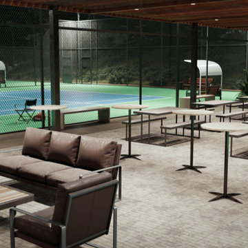 Tennis Club Events. Center