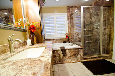 Elegant bathroom photo in Salt Lake City