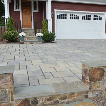 Arlington Permeable Driveway - Techo Bloc Blu80