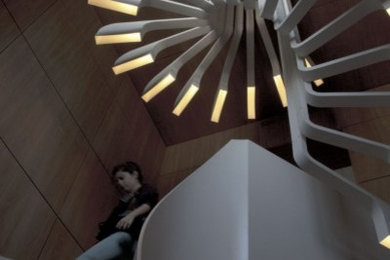 Trendy staircase photo in Other