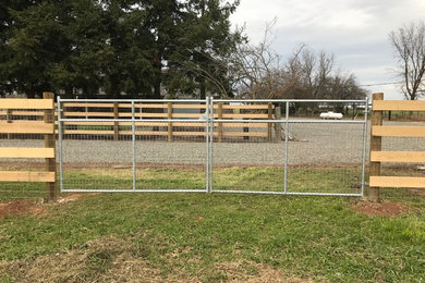 Corral Fence in Wilton