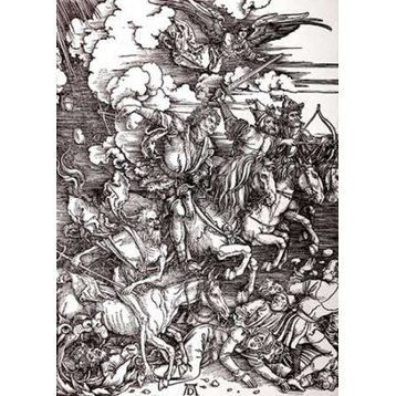 The Four Horsemen Of The Apocalypse Print