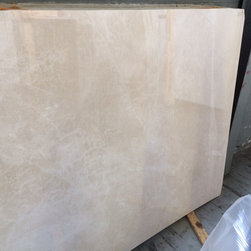 Crema Marfil Marble Slab Sample - Products
