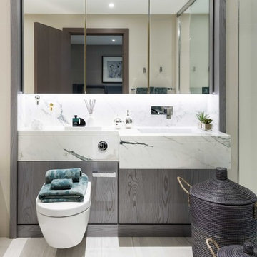 Luxury interior at Fulham Reach
