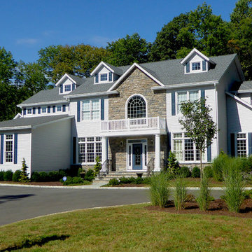 H. Residence | New Construction | Traditional | Stone & Siding