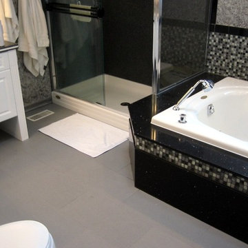 Buffalo Grove contemporary master bath