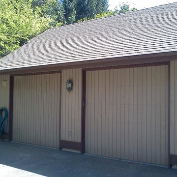 Facelift to modernize house & expand over garage