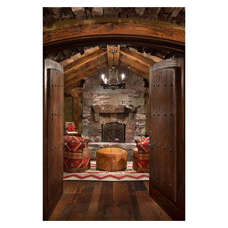 Great Northern Lodge - Rustic - Family Room - Other - by Centre Sky ...