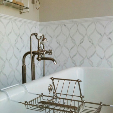Ballet Ribbon Waterjet Mosaic Installations