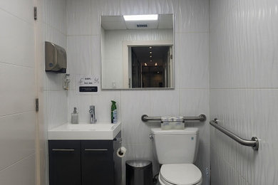 Example of a bathroom design in Other