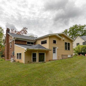 Cheerful Multi Level Rear Addition to Expand Kitchen, Mudroom & Sunroom in Oakt