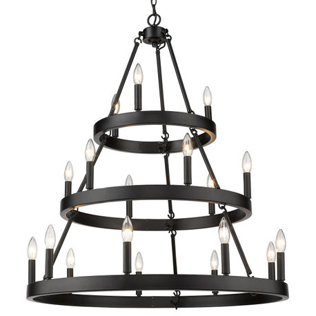 Alastair 3 Tier, 18 Light Chandelier