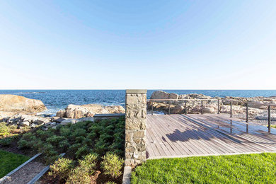 Inspiration for a contemporary landscaping in Boston.