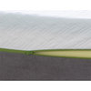 Pemberly Row 12" Cal King Split Mattress and T Bed Base in White