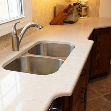 Ellicott City, MD Rustic Kitchen and Bathroom Remodel