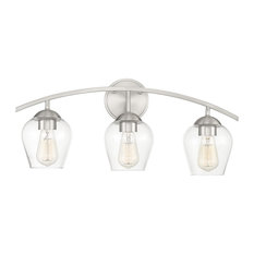 50 Most Popular Nickel Bathroom Vanity Lights For 2021 Houzz