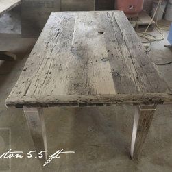 Reclaimed Wood Harvest Tables - Products
