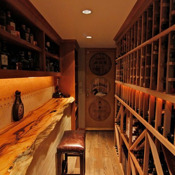 Lake Forest Park WA wine cellar - ED