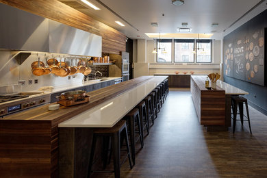 Kitchen - contemporary kitchen idea in Chicago