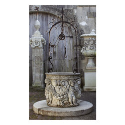 Antique Stone Wells by Ancient Surfaces - Outdoor Fountains And Ponds