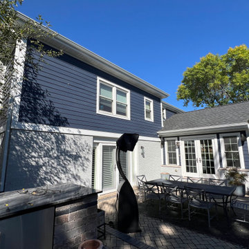 Deep Ocean James Hardie Siding & Exterior Transformation