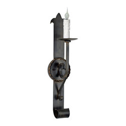 SC-142 Custom Hand Made Iron Sconce - Wall Sconces