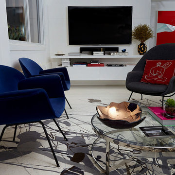 Living Room area Penthouse Sao Paulo