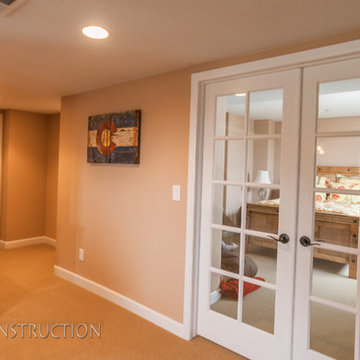 Two Basement Finishing Projects in Blackstone Country Club