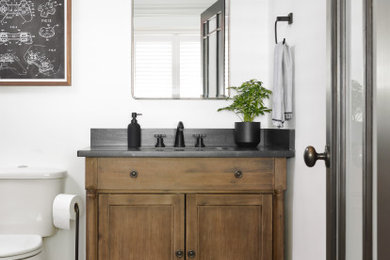 Bathroom - modern bathroom idea in Boston