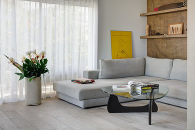 Design ideas for a contemporary living room in Alicante-Costa Blanca.