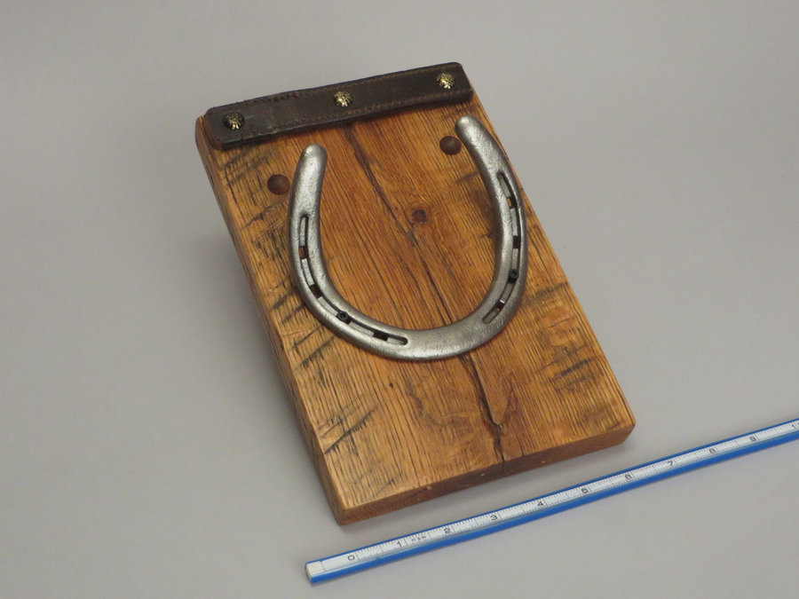 #R15099 Reclaimed Lumber, Horse Shoes, Tack Leather