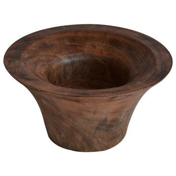 Kellnado Decorative Decorative Bowl, Natural, 16"
