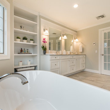 Before & After Bathroom remodel in Green Township
