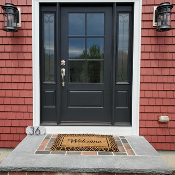 Mastic Vinyl Siding, Harvey Windows, & Therma-Tru Door, Lakeville, MA