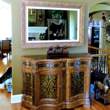 Frame TV Mirror on 55" TV
