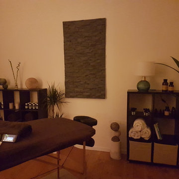 Aménagement et décoration d'un cabinet de massage bien-être