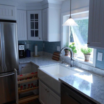 Beach theme kitchen